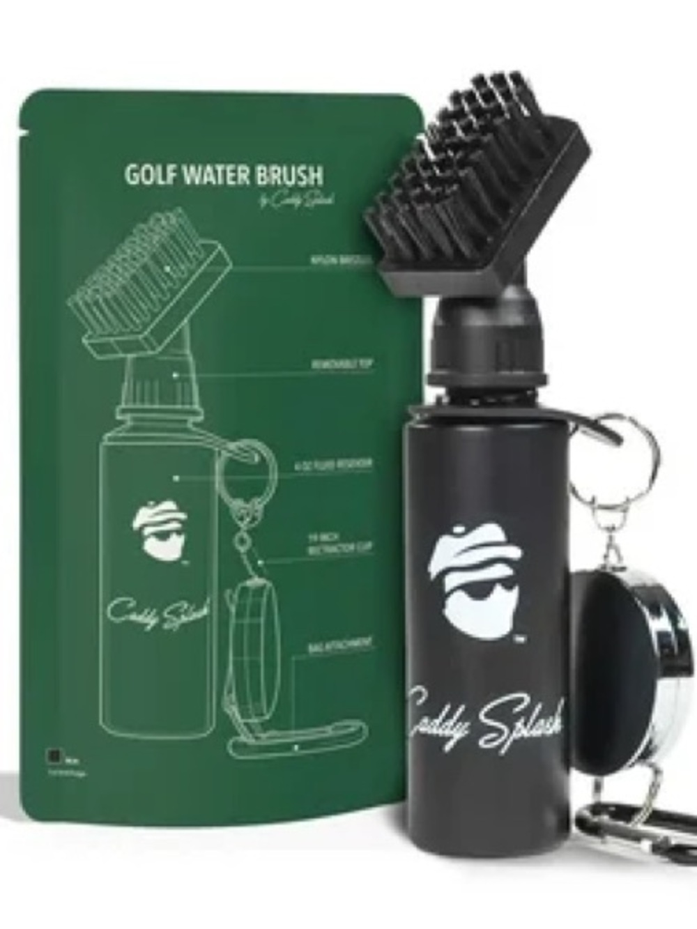 Caddy Splash Golf Club Brush Cleaner with Water